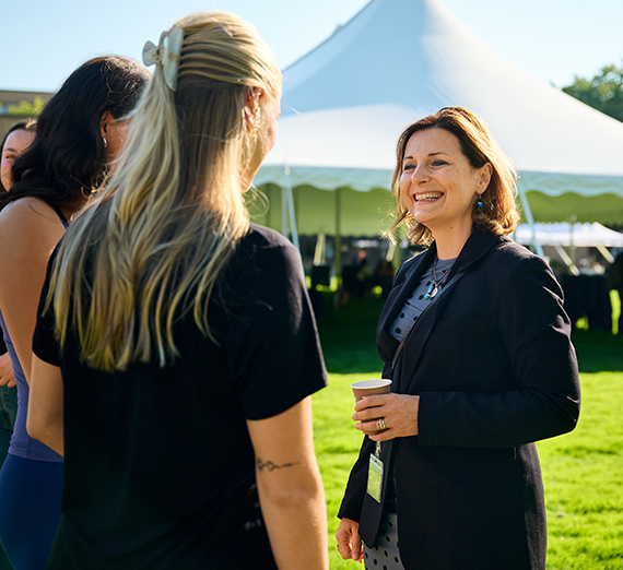 곤자가 캠퍼스의 가을 낙엽